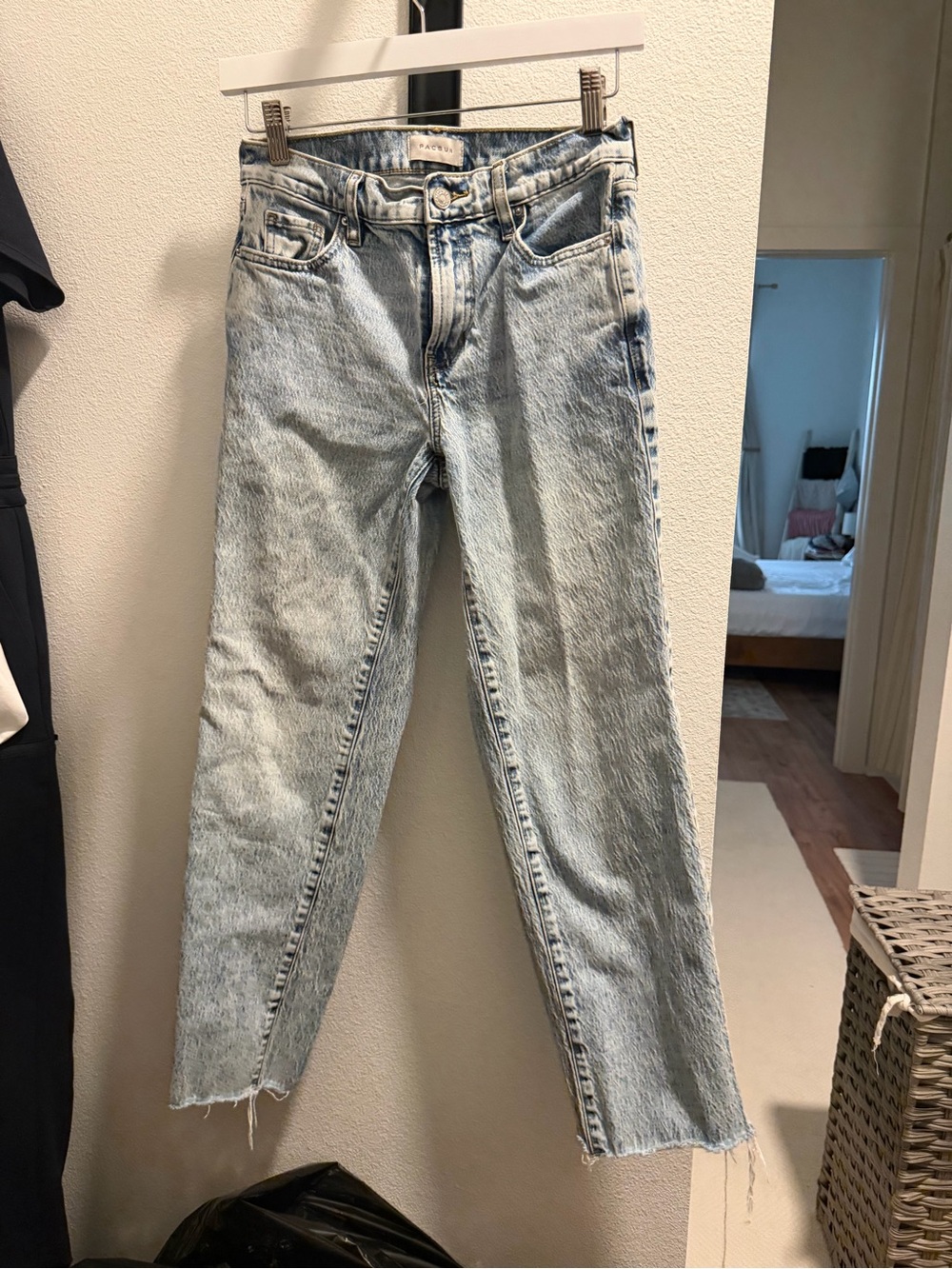 PacSun Light Blue Straight Leg High-Rise Jeans